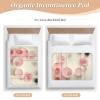 Architectural Design Orchid Blush Peach Cream Diaper Mats Waterproof Washable Sheet Cover Underpads Skin-Friendly Bed Liners for Children Adults Pets , 52" L x 34" W Manta impermeable para view 4