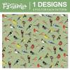 FYSUIMU 6 Sheets Bird Wrapping Paper - Not Roll - Vintage Green Birds Gift Wrap Paper Folded Flat for Birthday Baby Shower Party DIY Crafts Supplies, 27.6 x 39.4 Inch view 3