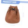 WRITWAA Double Fleece Storage Bag Drawstring Pouches Overnight Bag for Women Party Favor view 4