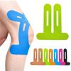 20pcs Precut Kinesiology Tape for Knees, 2025 New Kinesiology Tape for Knees, Cotton Elastic Athletic Strips Knee Tapes for Muscle & Joint Support, Waterproof and Breathable(Green) view 1