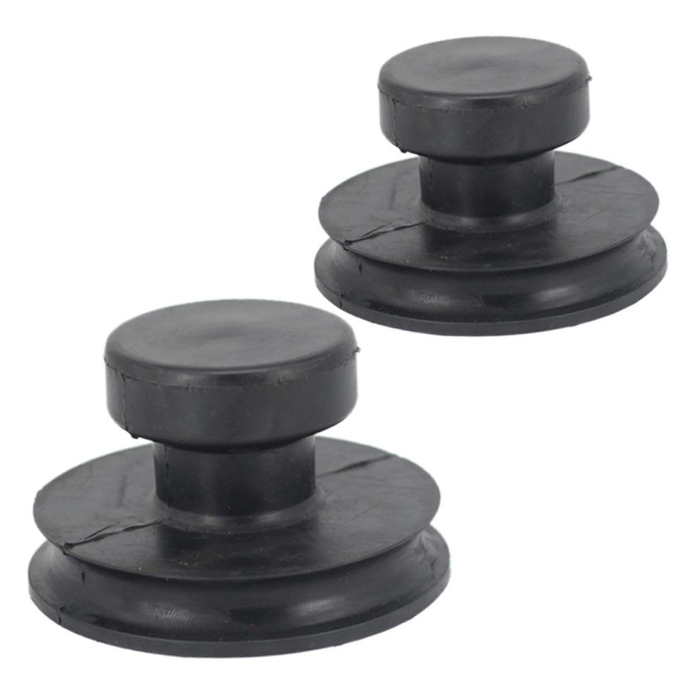 GOOHOCHY Singing Bowl Suction Cups 2-Pack 0.94 & 1.57 Inch Handles Sound Bowl Accessories Stable Grip Lifters for Meditation Relaxation Therapy