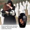 Remembrate Humming Bird Cremation Urns for Human Ashes Men and Women - Flowers Large Memorial Ash Urn for Remains - Small Cremains Urn for Husband - Funeral Gifts for Mom and Dad 10 Inch, 4 Keepsake view 4
