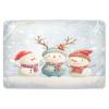 CEBUGI 34 x 52Washable Underpads Heavy Absorbency Waterproof Incontinence Bed Pads Cartoon Snowman Pee Pads for Adults Kids and Baby view 1