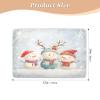 CEBUGI 34 x 52Washable Underpads Heavy Absorbency Waterproof Incontinence Bed Pads Cartoon Snowman Pee Pads for Adults Kids and Baby view 4