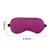 2 PCS Purple Satin Sleep Masks, Adjustable Silk Eye Mask for Sleeping, Eye Sleep Shade Cover, Blind Folds Soft Breathable Blindfold for Play Party Games Airplane Travel Essentials Cover Gifts view 4