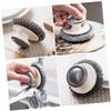 COLLBATH Kitchen Dish Scrubber Brush Handle Stainless Steel Bristles Heavy Duty Cleaning Tool for Pots Pans and Dishes for Kitchen Use view 2