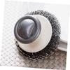 COLLBATH Kitchen Dish Scrubber Brush Handle Stainless Steel Bristles Heavy Duty Cleaning Tool for Pots Pans and Dishes for Kitchen Use view 3