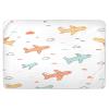 CEBUGI 34 x 52Washable Underpads Heavy Absorbency Waterproof Incontinence Bed Pads Cartoon Airplane Pee Pads for Adults Kids and Baby view 1