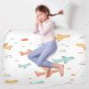 CEBUGI 34 x 52Washable Underpads Heavy Absorbency Waterproof Incontinence Bed Pads Cartoon Airplane Pee Pads for Adults Kids and Baby view 3
