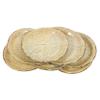 SAFIGLE 10pcs Wood Grain Paper Dessert Plates Sturdy Serving Plates for Festivals Parties Everyday Use for Cakes Salads and Snacks view 1