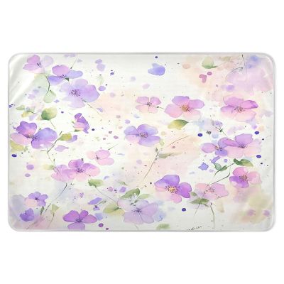 CEBUGI 34 x 52Washable Underpads Heavy Absorbency Waterproof Incontinence Bed Pads Floral Pattern Pee Pads for Adults Kids and Baby