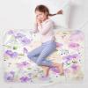 CEBUGI 34 x 52Washable Underpads Heavy Absorbency Waterproof Incontinence Bed Pads Floral Pattern Pee Pads for Adults Kids and Baby view 3