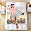 CEBUGI 34 x 52Washable Underpads Heavy Absorbency Waterproof Incontinence Bed Pads Desert with Cactus Pee Pads for Adults Kids and Baby view 2