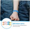 Abaodam 10pcs Silicone Sports Bracelet Fashion Wristband for Women Bulk Elastic Wrist Bands Simple and Stylish view 3