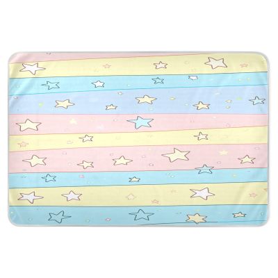 CEBUGI 34 x 52Washable Underpads Heavy Absorbency Waterproof Incontinence Bed Pads Stars Pee Pads for Adults Kids and Baby