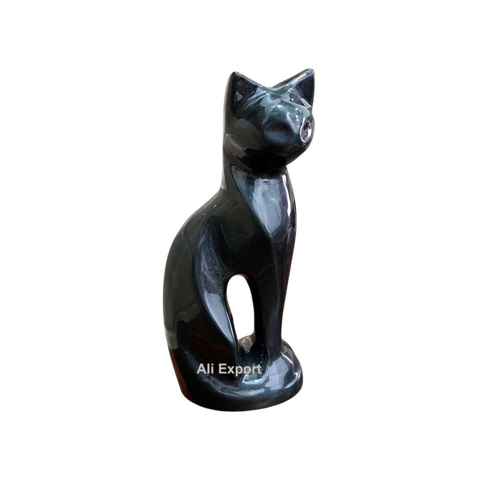 Cat Kitten Shape Cremation urn | Memorial Funeral Burial Full-Size urn for Ashes| Size - 9 inches
