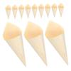 LABRIMP 50Pcs Miniature Ice Cream Cones Disposable Holders for Charcuterie Waffle Treats for Parties Catering and Restaurants view 1