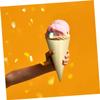 LABRIMP 50Pcs Miniature Ice Cream Cones Disposable Holders for Charcuterie Waffle Treats for Parties Catering and Restaurants view 4