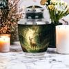 JAGLASH Deer Burial Urns for Human Ashes Adult Man & Women 10 Inch - Large Urns for Human for Husband & Wife - Urn for Adult Male - Remembrance for Loved Ones view 4