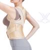 MVUYO Posture Corrector Back Posture Brace Clavicle Support Stop Slouching And Hunching Adjustable Back Trainer Unisex(Beige,Small) view 4