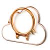 WRITWAA Hair Dryer Wall Rack Bathroom Hair Dryer Holder Easy Install Blow Dryer Organizer Design for Hair Dryers Strong Load Bearing Capacity No Punching Required view 1