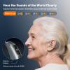 Hearing Aids, Hearing Aids for Seniors with Moderate Hearing Loss, 16 Channel Rechargeable Hearing Amplifiers with Noise Cancelling, Five Levels of Volume Adjustment, Clear Sound and Easy to Use view 4