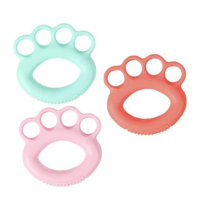 Abaodam 3Pcs Silicone Hand Strength Trainer Rings Hand Grip Enhancer for Rehabilitation Exercise and Therapy for Strength and Finger Dexterity Suited for Seniors and Athletes