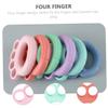 Abaodam 3Pcs Silicone Hand Strength Trainer Rings Hand Grip Enhancer for Rehabilitation Exercise and Therapy for Strength and Finger Dexterity Suited for Seniors and Athletes view 4