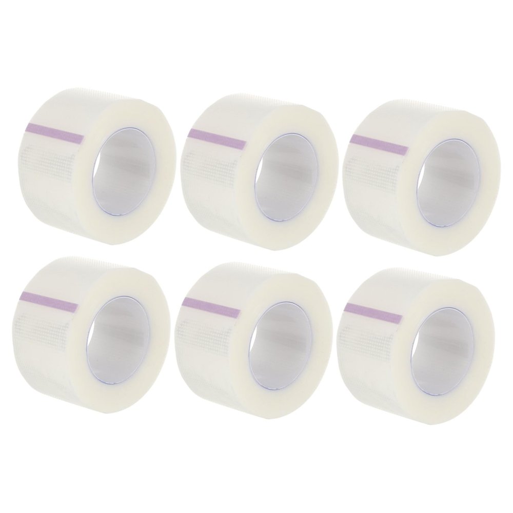 FRCOLOR Medical PE Pressure Sensitive Adhesive Tape 2.5cm x 900cm Breathable First Aid Tape for Skin Protection and Wound Care