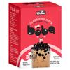 YULU FOODS Instant Bubble Pearl Classic Milk Tea Kit with Authentic Brown Sugar Tapioca Pearls, Ready in Under One Minute, Paper Straws Included 3 Servings