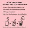 YULU FOODS Instant Bubble Pearl Classic Milk Tea Kit with Authentic Brown Sugar Tapioca Pearls, Ready in Under One Minute, Paper Straws Included 3 Servings view 3