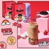 YULU FOODS Instant Bubble Pearl Classic Milk Tea Kit with Authentic Brown Sugar Tapioca Pearls, Ready in Under One Minute, Paper Straws Included 3 Servings view 4