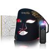 Veraylife Red Light Therapy Mask for Face, LED Facial Mask, Skin Care Light with Near Infrared 850nm & Adjustable Blue Light, Portable Home Device with 7 Colors & 8 Modes, 432 Beads Pro LEDs (White-F) view 1