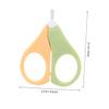 2Pcs Safe Nail Clippers for Newborns and Stainless Trimmer Scissors Precision Nail Care Tool for Boy Girl and Durable Comfortable Manicure view 2