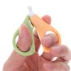 2Pcs Safe Nail Clippers for Newborns and Stainless Trimmer Scissors Precision Nail Care Tool for Boy Girl and Durable Comfortable Manicure view 4