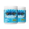 CREATURE Creatine Complex - Creatine Monohydrate Powder with 5 Types of Creatine Including Con-Crt Creatine HCL, Promotes Muscle, Strength, Endurance, Brain Health, Unflavored, 300g, Pack of 2 view 1