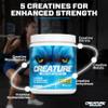 CREATURE Creatine Complex - Creatine Monohydrate Powder with 5 Types of Creatine Including Con-Crt Creatine HCL, Promotes Muscle, Strength, Endurance, Brain Health, Unflavored, 300g, Pack of 2 view 4