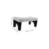 TOVINANNA Squatting Foot Stool for Optimal Bowel Movements Compact Slip Potty Stool Bathroom Furniture for Comfort and Stability Reusable Toilet Step for Improved Experience view 2