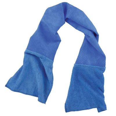 Multi Purpose Cleaning & Cooling Towel PVA Microfiber Blue