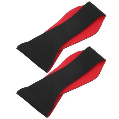 ZASCHMOY Ear Plugs For Swimming, Swimming Ear Plugs For Men Yoga Hair Band Diving Preservation Hair Band 2pcs Watertight Headband Covers Sports (Black)