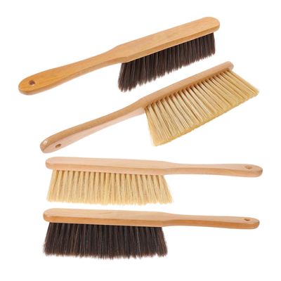QUMIIRITY 4pcs Soft Bristle Bed Brush Dust Remover Bench Brush Hand Broom for Upholstery Car Cleaning