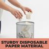 4 1/4" x 2 1/2" Baseball Disposable Paper Snack Cups - 12 Count view 3