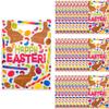 12" x 17" Bulk Easter Candy Plastic Goody Bags for 50 view 1