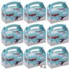 6 1/4" x 5 1/4" Cartoon Airplane Favor Boxes - 12 Pieces view 1