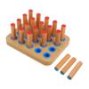 Toddmomy Hand Exercise Board Wooden Pegs for Boys and Girls Adults Hand Therapy Equipment view 1