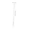 ULTECHNOVO Clothes Reaching Rod Adjustable Stainless Steel Laundry Hook Pole Extended Length for Home Use Sturdy Aluminum Alloy Design for Drying Clothes Outdoors view 2