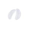 Transparent Gel Insole Arch Support Pad for Women Non Skid Self Adhesive Massage Foot Inserts Correction Durable Grade Material Reusable Washable view 1