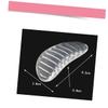 Transparent Gel Insole Arch Support Pad for Women Non Skid Self Adhesive Massage Foot Inserts Correction Durable Grade Material Reusable Washable view 2