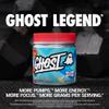GHOST Legend Pre-Workout Powder, Sonic Ocean Water - 30 Servings Pre-Workout for Men & Women with Choline, L-Citrulline, & Beta Alanine for Energy & Focus view 2