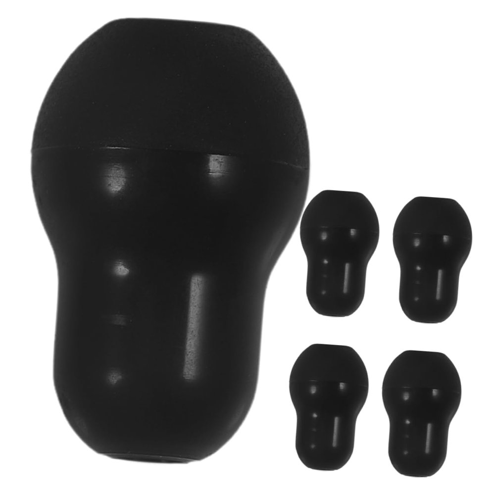 VOSAREA 5pcs Silicone Earplugs Replacement Comfortable Ear Tips for Stethoscopes Noise Isolating Design Fits Ear Hooks Essential Earbud Accessories